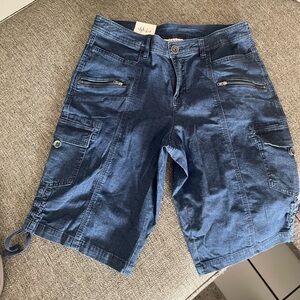 Style & Co. Denim Blue Shorts